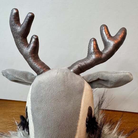 JELLYCAT London Liza Reindeer Plush 20" Gray Soft Toy Stuffed Animal Retired - Picture 4 of 8